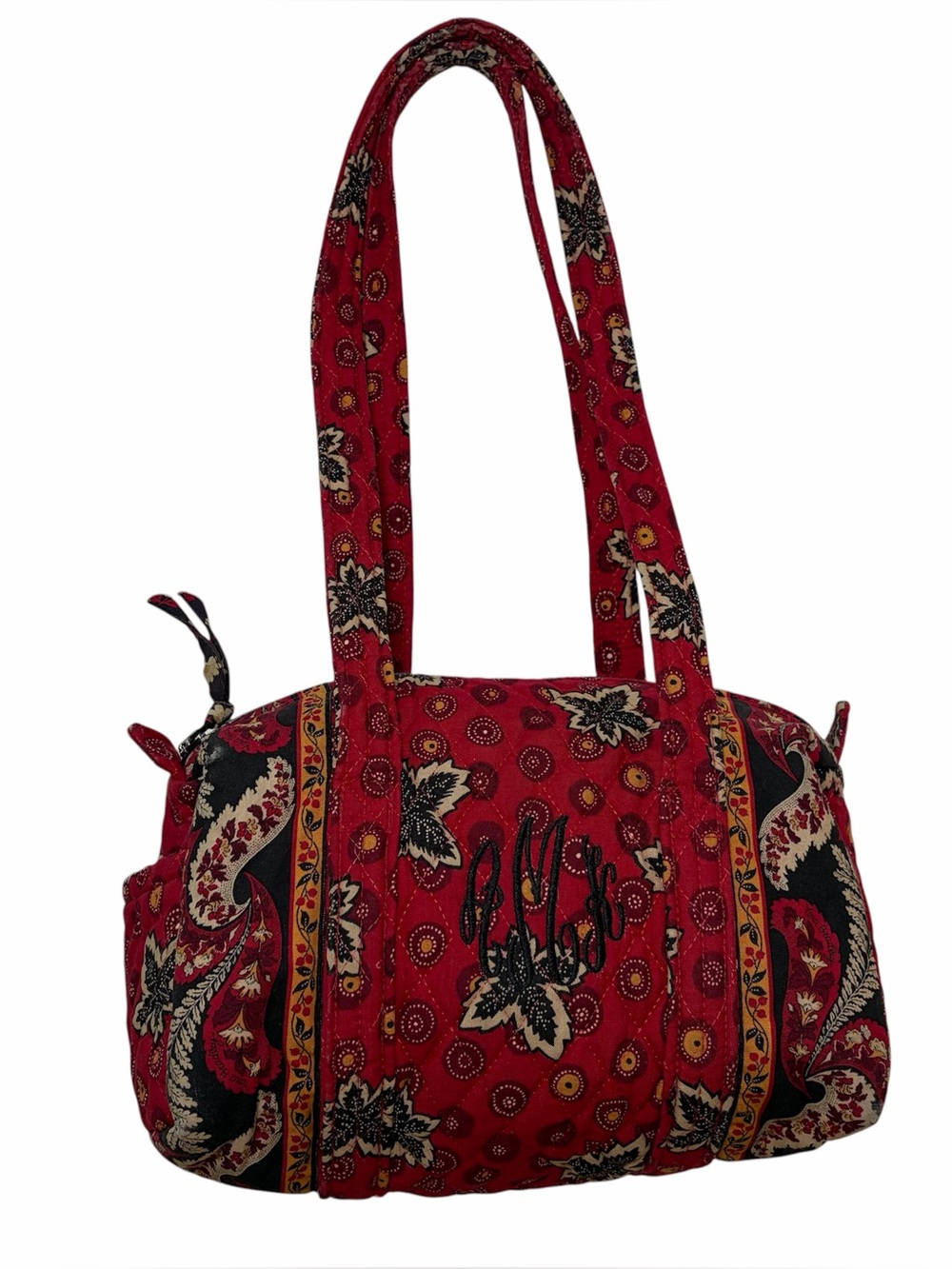 Vera Bradley MONOGRAMMED Red Coin 1999 Original 100 Bag Classic